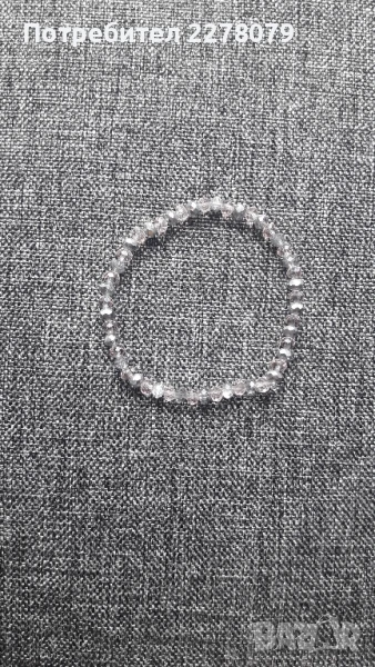 Гривна от кристали - ръчна изработка, снимка 1