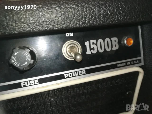MARLBORO 1500B AMPLIFIER-MADE IN USA-ВНОС SWISS 2010241942, снимка 10 - Ресийвъри, усилватели, смесителни пултове - 47654359