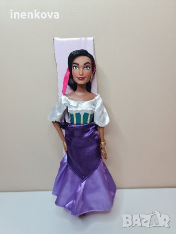 Оригинална кукла Есмералда - Парижката Света Богородица - Дисни Стор Disney store нова без кутия, снимка 4 - Кукли - 39142452