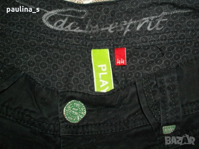 Черни маркови дънки "Esprit"® / голям размер , снимка 5 - Дънки - 26413227