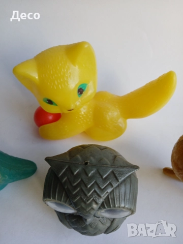 Стари руски играчки,кукли мека пластмаса,твърда., снимка 5 - Колекции - 52523558