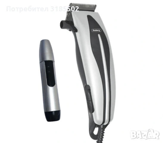 Машинка за подстригване Rosberg, Тример,10W, снимка 6 - Фризьорски принадлежности - 51095426