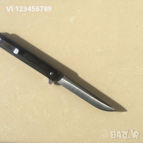 Сгъваем нож D2 - 95х210 мм, снимка 2 - Ножове - 43486353