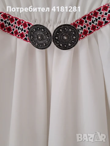 Рокля с народни мотиви , снимка 4 - Рокли - 50623777