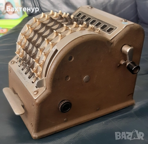 Стара механична сметачка , снимка 3 - Нумизматика и бонистика - 52234623