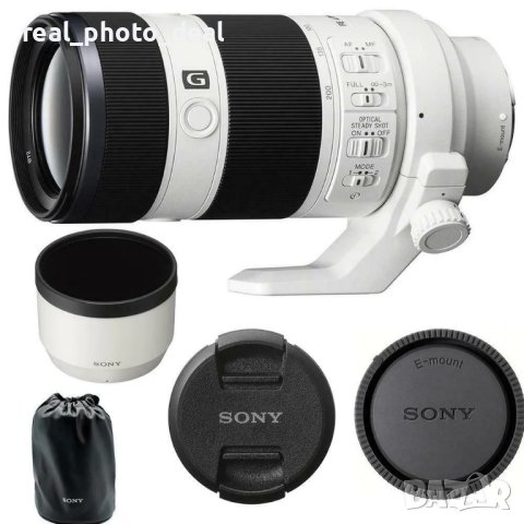 Обектив Sony FE 70-200mm f/4G OSS - чисто нов - 3г. гаранция, снимка 4 - Обективи и филтри - 40357171