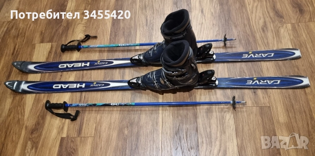 Ски+Ски обувки+Щеки, снимка 2 - Зимни спортове - 52923024