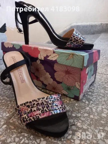 Сандали на ток 