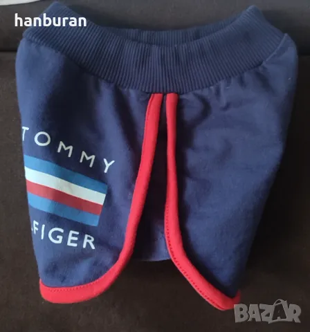Бебешки летен екип Tommy Hilfiger, размер 74, снимка 7 - Комплекти за бебе - 49975150