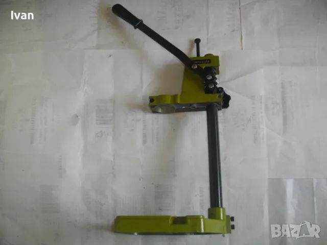 HANSEATIC НОВА НЕМСКА СТОЙКА ЗА БОРМАШИНА ОЛЕКОТЕНА АЛУМИНИЕВА 2,0 кг/работен ход 60 мм, снимка 14 - Бормашини - 48253332