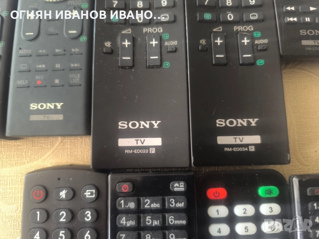 Sony/Toshiba/Sharp/Crown/Telefunken, снимка 4 - Дистанционни - 52431642