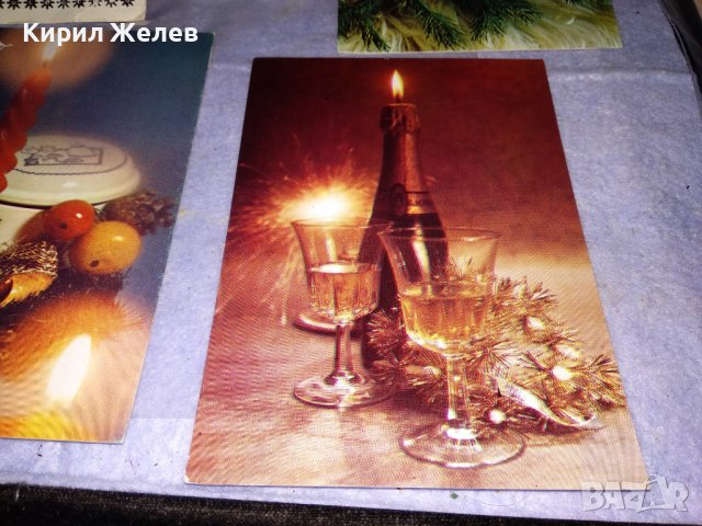 ЛОТ 4 СТАРИ ПОЩЕНСКИ КАРТИЧКИ - ВЕЛИКДЕН НОВА ГОДИНА ПРОЛЕТ ЦВЕТЯ 35979, снимка 4 - Филателия - 39434608