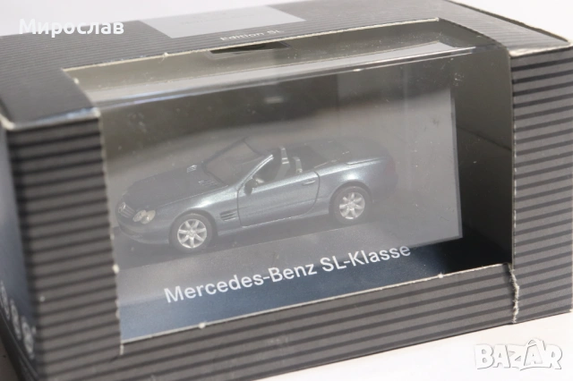 HERPA H0 1/87 MERCEDES BENZ SL МОДЕЛ КОЛИЧКА, снимка 4 - Колекции - 53596362