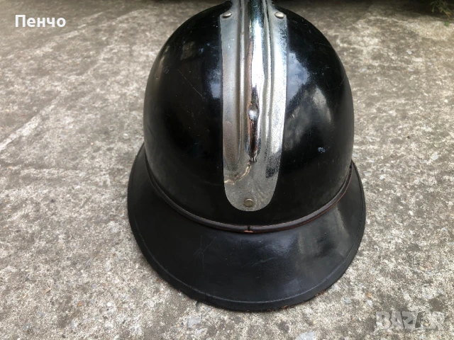 старинна полицейска каска , снимка 3 - Антикварни и старинни предмети - 51047854