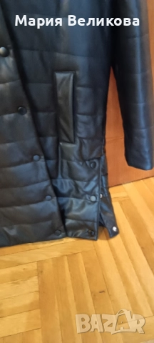 Дамско зимно кожено яке Vero Moda, снимка 8 - Якета - 52324262