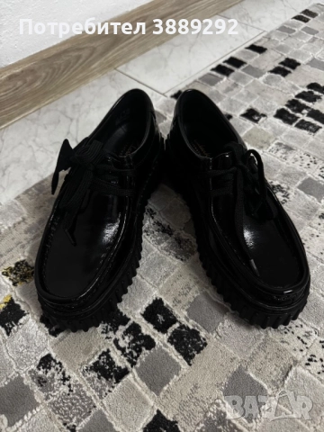 Обувки Clarks Signature, Естествена кожа, снимка 4 - Дамски ежедневни обувки - 52791584