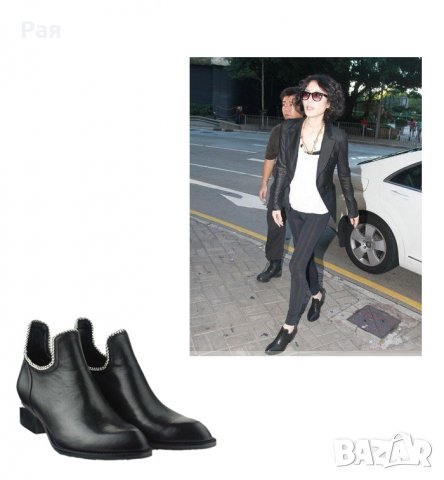 Боти Alexander Wang Kori Off the Chain Boot, снимка 15 - Дамски боти - 28622636