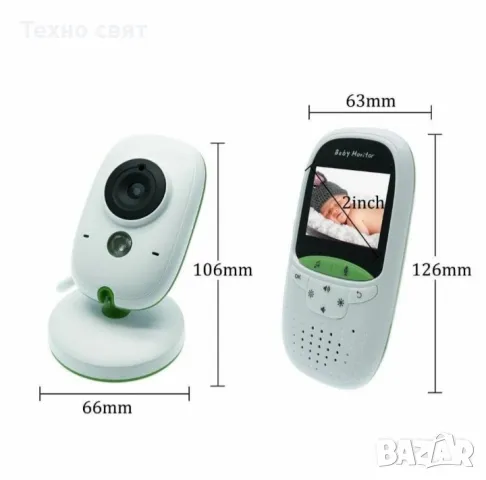 БЕБЕФОН ПРОФЕСИОНАЛЕН с камера VB602 WIFI до 260 метра, снимка 2 - Камери - 48917767