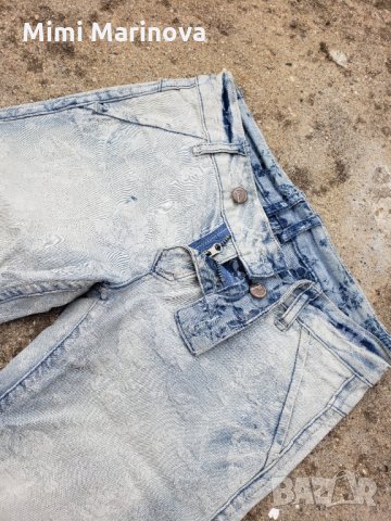 Двулицеви дънки Denim с принт цветя две лица, снимка 13 - Дънки - 31144248