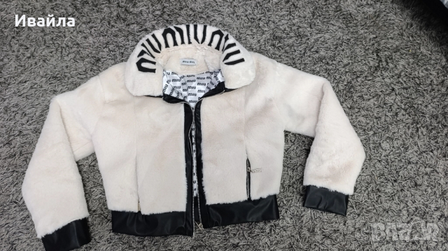 Miu Miu ново късо пухено палто яке, снимка 9 - Якета - 52308812