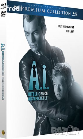 Artificial Intelligence: AI ( Искуствен Интелект) Blu-Ray + DVD, снимка 1 - Blu-Ray филми - 34642039