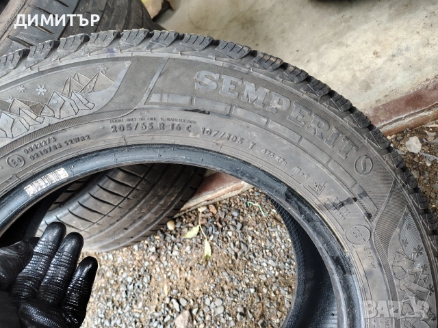 4бр.зимни гуми SEMPERIT 205 65 16 DOT23 цена за брой, снимка 7 - Гуми и джанти - 52347590