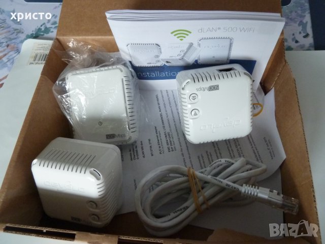 Devolo Powerline Adapter, снимка 2 - Мрежови адаптери - 35071065