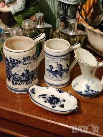 Делфт лот посуда с дефекти