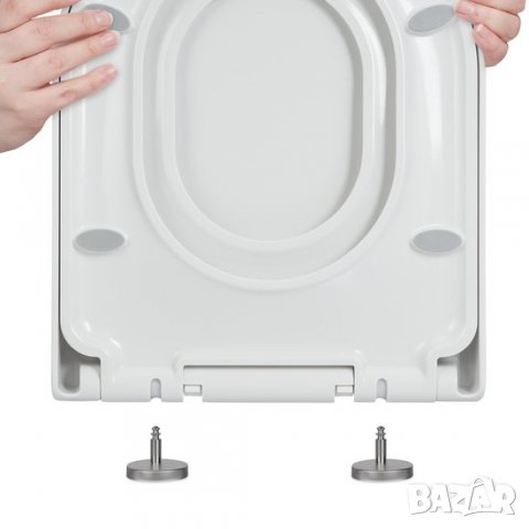 Tоалетна седалка с детска седалка - D-образна, снимка 6 - Други стоки за дома - 40223475