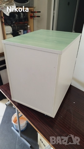 Офис шкаф с три чекмеджета на колела - контейнер за бюро резидав с ключ, снимка 10 - Шкафове и рафтове - 51437181