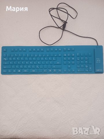 Сгъваема силиконова клавиатурата , снимка 3 - Клавиатури и мишки - 43316812