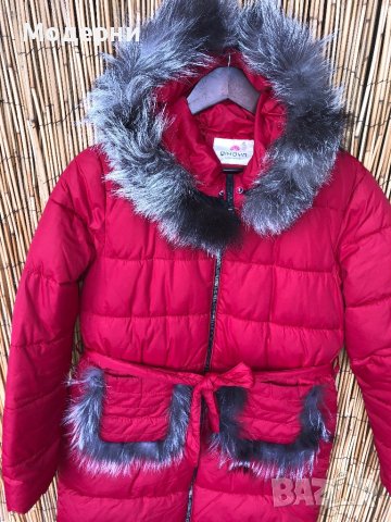 Червено яке, снимка 3 - Якета - 43309712