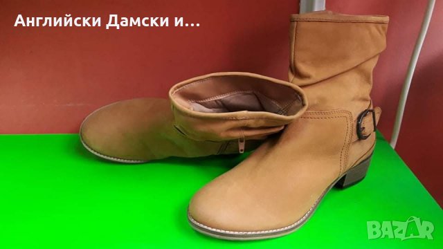Английски дамски боти естествена кожа-NEXT , снимка 7 - Дамски боти - 35283497