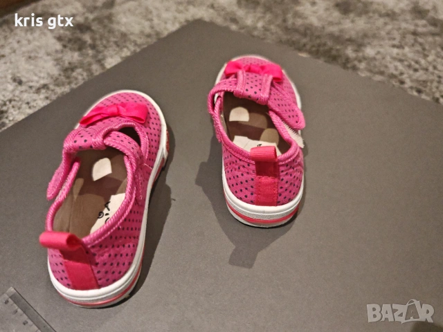 два чифта детски пантофи с панделка – №25, снимка 2 - Детски пантофи - 53484719