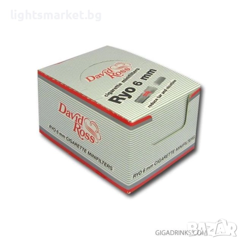 David Ross 24бр. x 6mm филтри