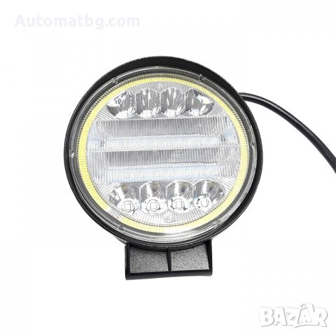 Диоден халоген Automat, Универсален, Алуминий, IP67, 12V - 24V, 72W, 6000K, 1893, Черен, снимка 2 - Аксесоари и консумативи - 37499150