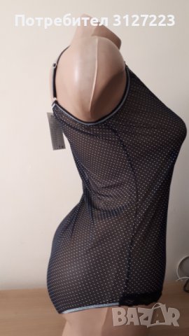 Боди тюл с дантела - бикина , снимка 2 - Бельо - 37699785