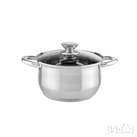 Комплект съдове за готвене Muhler от 12 части, неръждаема стомана, снимка 3 - Съдове за готвене - 52133726