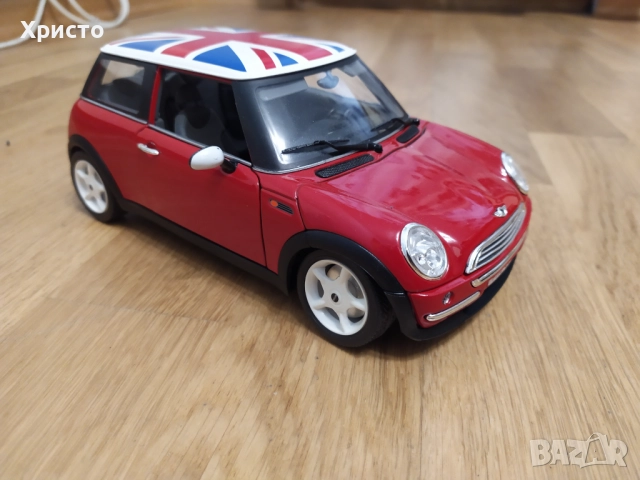 bburago, mini cooper, 1:18