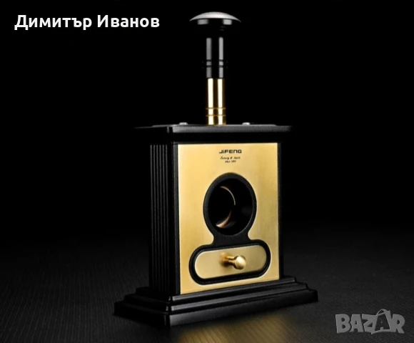 Подаръчен комплект от пепелник,запалка,ножица,гилотина,туба за пури, снимка 11 - Други - 51015439