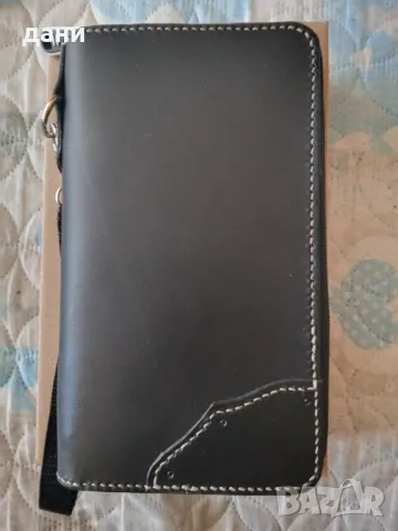 Бизнес портфейл от естествена кожа , снимка 8 - Портфейли, портмонета - 39939345