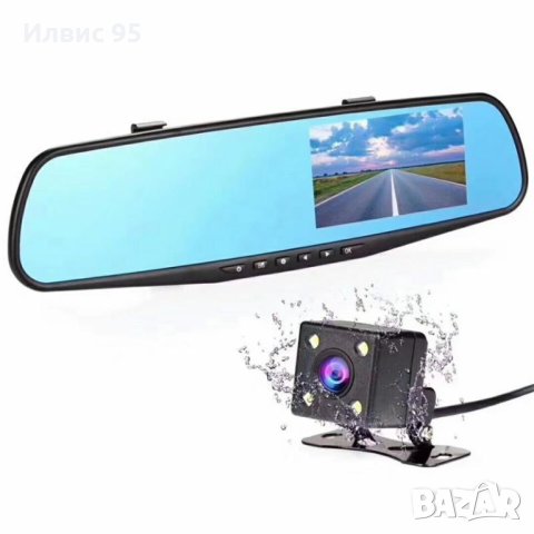 Видеорегистратор тип огледало за задно виждане, снимка 5 - Аксесоари и консумативи - 44084575
