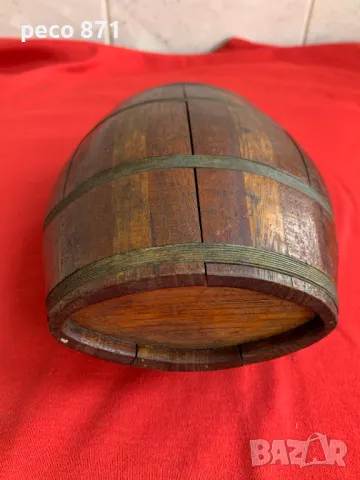 Стар дървен павур, снимка 3 - Антикварни и старинни предмети - 49600798