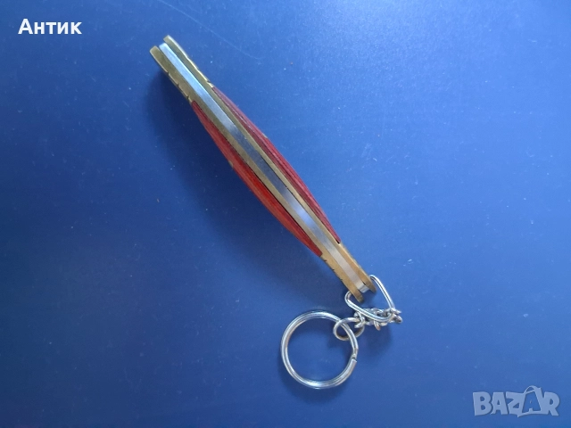 Красив Стар Ключодържател Сгъваем Нож , снимка 6 - Колекции - 52847844