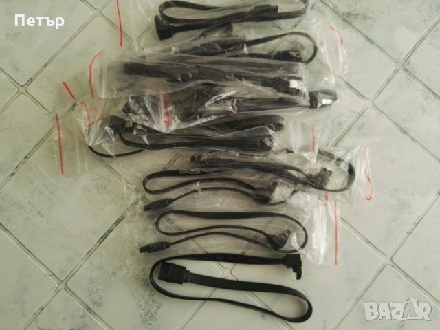 SATA III Cable, 6.0 Gbps, сериал АТА кабел, САТА кабел, НОВ, Сата-кабел, снимка 2 - Кабели и адаптери - 35498728