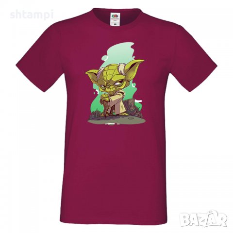 Мъжка тениска Star Wars Yoda Star Wars Игра,Изненада,Подарък,Геймър, , снимка 13 - Тениски - 36809948