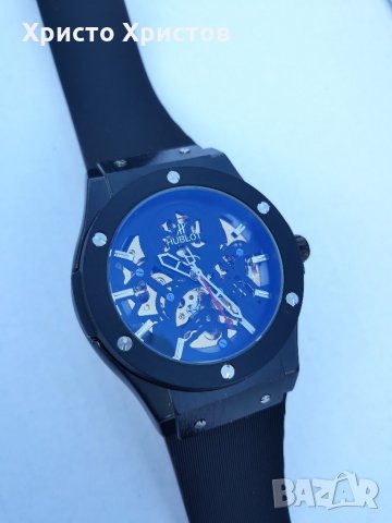 Луксозен мъжки часовник Hublot Big  Bang Geneve Vendome Skeleton , снимка 11 - Мъжки - 32515449