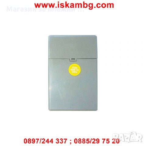 Пластмасова табакера за цигари , снимка 8 - Табакери - 28599365