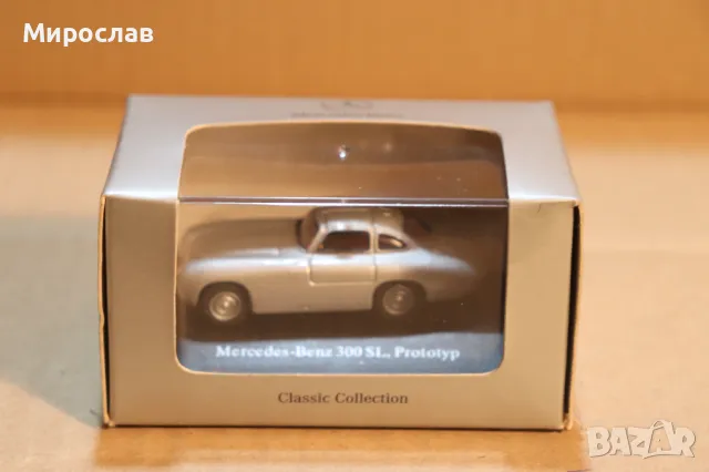 1:72 MERCEDES BENZ 300 SL PROTOTYP  ИГРАЧКА КОЛИЧКА ДИЛЪРСКИ МОДЕЛ, снимка 4 - Колекции - 49868112