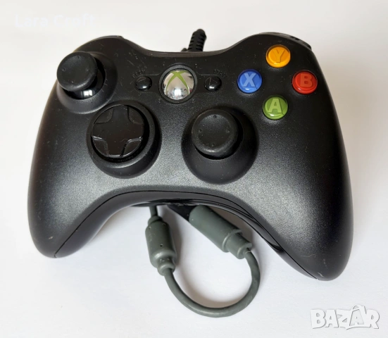 Xbox 360 Оригинален жичен контролер / джойстик, снимка 2 - Аксесоари - 53230935